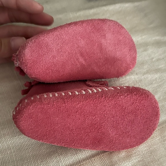 Pink Minnetonka moccs - Picture 2 of 2